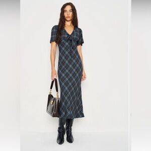 NWT Reformation Tyra Midi Dress size 8